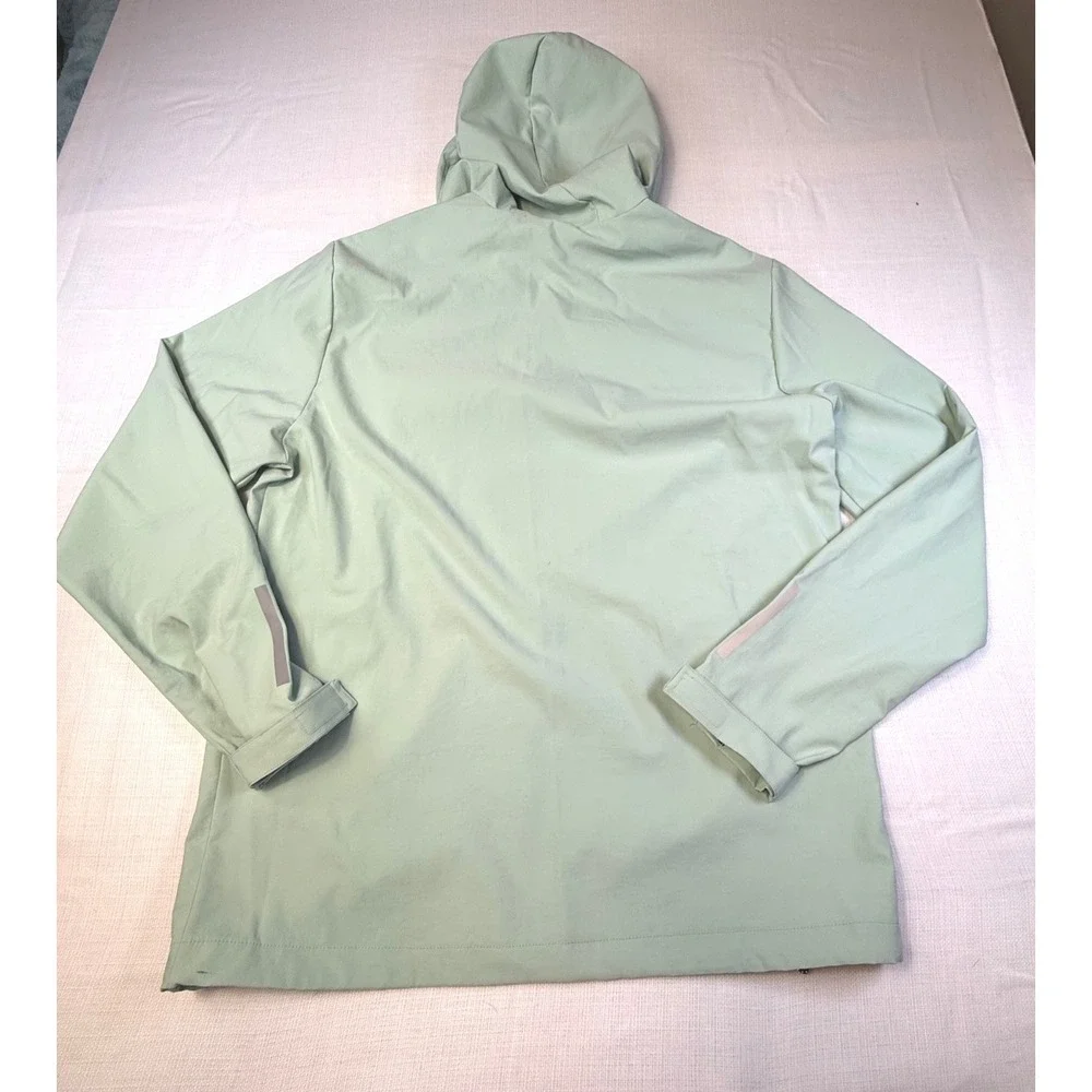 BoohooMAN Active Mint Green Lightweight Hooded‎ Jacket XL Limited Edition